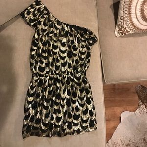 Black & Gold NYE Dress